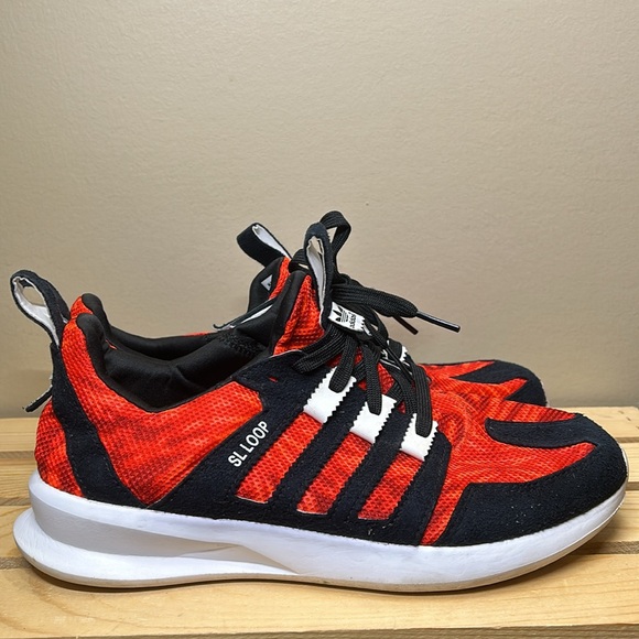 Adidas SL Loop Running Shoes Athletic Lava Size 9 Fast Ship - Picture 3 of 5